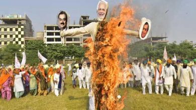 PM Modi's effigies burnt on Dussehra all over Punjab