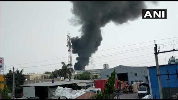 Ahmedabad : Fire Breaks Out At Chemical Factory Near Changodar