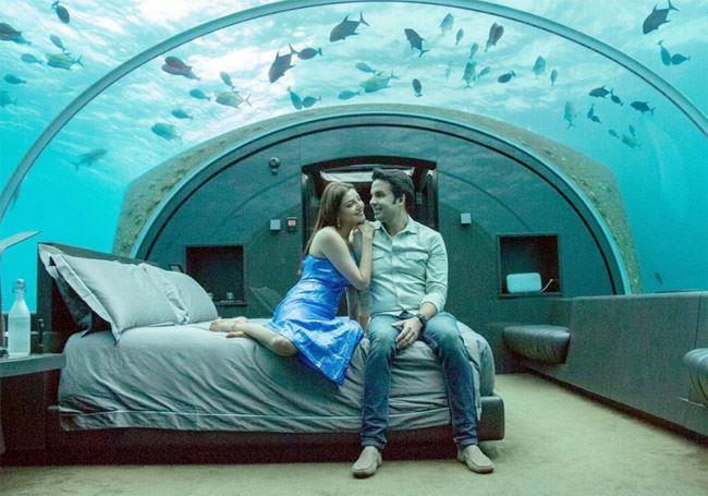Photos : Kajal Aggarwal honeymoon suite costs Rs 37 lakh per night, Read on