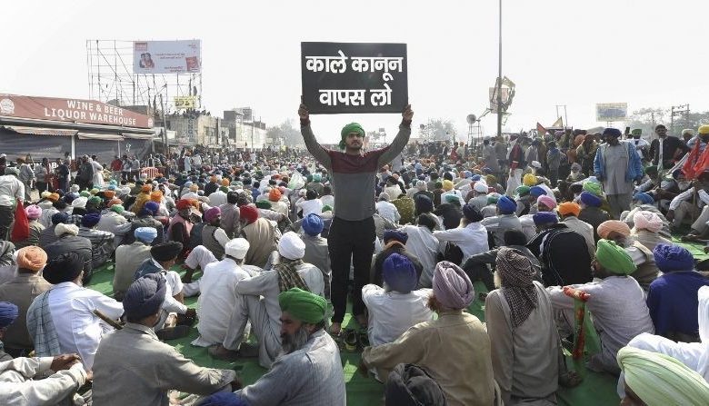 Farmers Protest : No settlement between government and farmers, Protests continues on 9th day