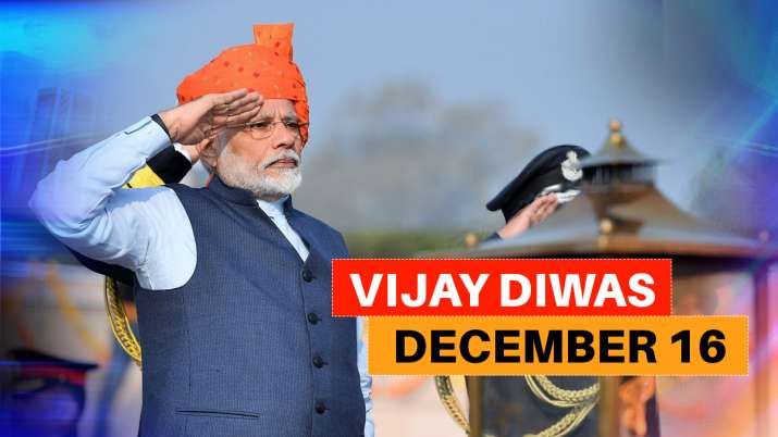 Vijay Diwas : PM Modi pays tribute to the martyrs of 1971 war