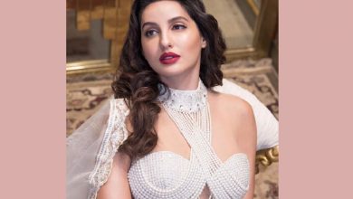 Nora Fatehi’s jaw-dropping pics in pearl adorned blouse will set your screen on fire