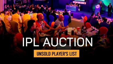 IPL 2021 : Complete list of players who remained unsold in auction