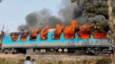 शताब्दी एक्सप्रेस ट्रेन के डिब्बे में लगी भीषण आग, बोगी में 30 से ज्यादा लोग थे मौजूद
