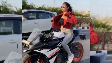 Surat : Girl arrested after her sports bike stunt video goes viral