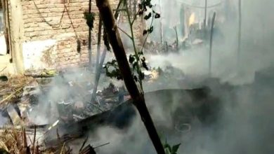 बिहार में भीषण आग, 43 झोपड़ियां जलकर खाक