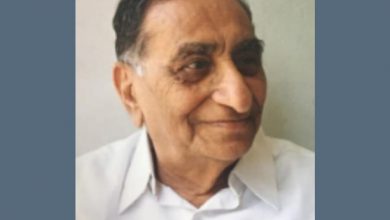गुजरात के पूर्व वित्त मंत्री श्री प्रतापभाई शाह का आकस्मिक निधन