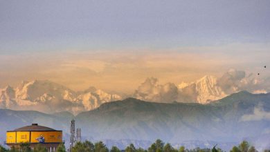 UP से फिर दिखने लगीं हिमालय की बर्फीली पहाड़ियां