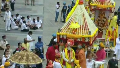 अहमदाबाद में शुरू हुई जगन्नाथ रथ यात्रा, भक्तों को नो एंट्री