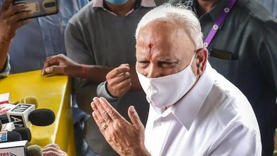 BREAKING : कर्नाटक के मुख्यमंत्री येदियुरप्पा ने दिया इस्तीफा
