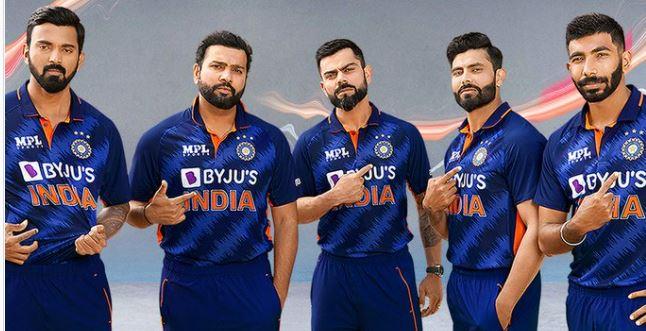 T20 World Cup 2021 : विश्व कप के लिए टीम इंडिया को मिली नई जर्सी