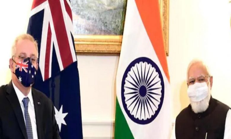 पीएम मोदी ने ऑस्ट्रेलियाई PM मॉरिसन को कहा 'शुक्रिया'