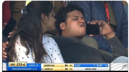 IND vs NZ 1st Test : मैच के दौरान इस शख्स ने लिया गुटखा खाने का मजा, अब सोशल मीडिया में हो रही किरकिरी
