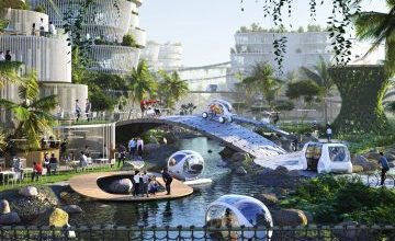 देखे अमेजिंग - 2025 तक समुद्र में तैरता हुआ, सपनों का शहर तैयार हो जायेगा तैयार