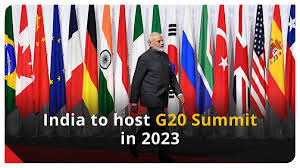 वर्ष 2023 में जी 20 शिखर सम्मेलन का आयोजन करेगा भारत