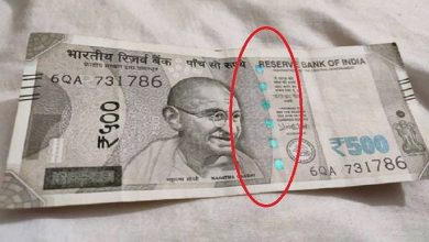 महात्मा गांधी की तस्वीर के पास हरे रंग की पट्टी वाले 500 रुपये के नोट नकली हैं? - जाने PIB का दावा