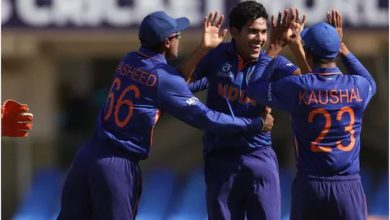 U19 World Cup Final : दूसरी ही बॉल पर भारत को झटका, अंगकृष रघुवंशी ऑउट