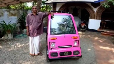 केरल के इस शख्स ने घर में ही बना दी इलेक्ट्रिक कार, केवल 5 रुपए के खर्च में चलेगी 60KM