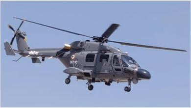 भारतीय तट रक्षक ने शामिल की अत्याधुनिक हल्के हेलीकॉप्टर एमके3 की स्क्वाड्रन