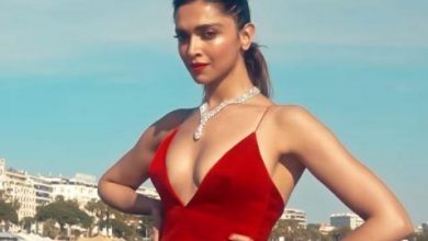 Cannes : Deepika Padukone को देख जबरदस्ती KISS करने लगा शख्स, कमर से हाथ हटाती दिखीं दीपिका - Video