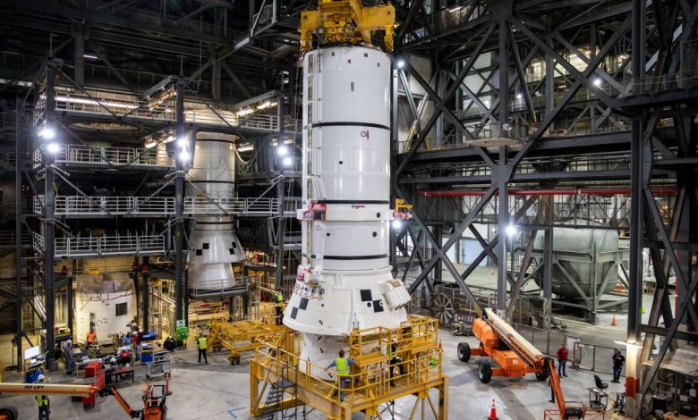 नासा ने अंतरिक्ष में लॉन्च करने से पहले आखिरी बार आर्टेमिस 1 एसएलएस रॉकेट के परीक्षण तैयारी की