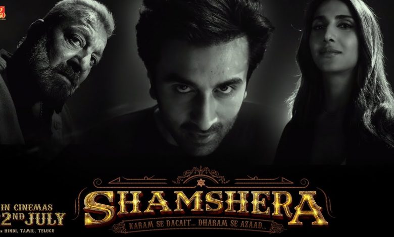 फिल्म Shamshera में रणबीर पर हावी होगे संजय दत्त, किलर लुक में दिखे संजय
