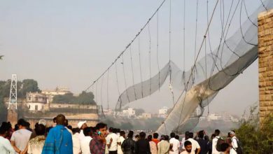 मोरबी पुल दुर्घटना : गुजरात में 2 नवंबर को राजकीय शोक का एलान,पीएम जाएंगे मोरबी