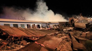 ग्रीस में हुआ बड़ा हादसा,मालगाड़ी-पैसेंजर ट्रेन की हुई टक्कर में 85 से ज्यादा घायल